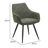 Keys Road Designs Cohen Dining Armchairs