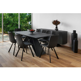 Keys Road Designs Sandra Faux Leather Dining Chairs