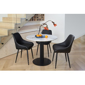 Keys Road Designs Stephen Faux Leather Dining Chairs