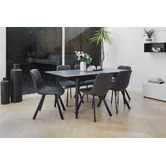 Keys Road Designs Sandra Faux Leather Dining Chairs