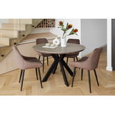 Keys Road Designs Chasey Round Dining Table