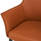 Keys Road Designs Miles Faux Leather Dining Chairs