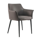 Keys Road Designs Miles Faux Leather Dining Chairs