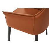 Keys Road Designs Miles Faux Leather Dining Chairs