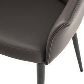 Keys Road Designs Miles Faux Leather Dining Chairs