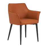 Keys Road Designs Miles Faux Leather Dining Chairs