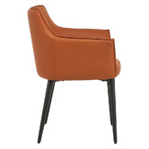 Keys Road Designs Miles Faux Leather Dining Chairs