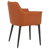 Keys Road Designs Miles Faux Leather Dining Chairs