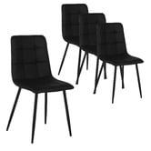 Keys Road Designs Eriz Faux Leather Dining Chairs