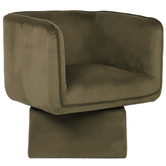 Keys Road Designs Mikhail Swivel Accent Chair