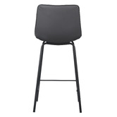 Keys Road Designs 66cm Drustan Faux Leather Bar Stools