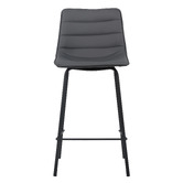 Keys Road Designs 66cm Drustan Faux Leather Bar Stools