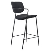 Keys Road Designs 66cm Polarvide Faux Leather Bar Stools