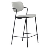 Keys Road Designs 66cm Polarvide Faux Leather Bar Stools