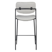 Keys Road Designs 66cm Polarvide Faux Leather Bar Stools