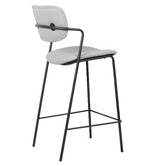 Keys Road Designs 66cm Polarvide Faux Leather Bar Stools