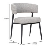 Keys Road Designs Skolig Upholstered Dining Chairs