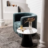 Keys Road Designs 2 Piece Kellen Round Nesting Coffee Table Set