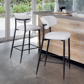 Keys Road Designs 66cm Lorwie Boucle Barstools