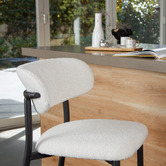 Keys Road Designs 66cm Lorwie Boucle Barstools