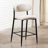Keys Road Designs 66cm Lorwie Boucle Barstools