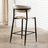 Keys Road Designs 66cm Lorwie Boucle Barstools