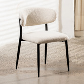 Keys Road Designs Lorwie Boucle Dining Chairs