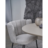 Keys Road Designs Bannon Boucle Dining Chairs