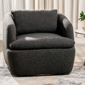 Keys Road Designs Lochan Swivel Accent Chair