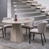 Keys Road Designs Nigel Boucle Dining Chairs