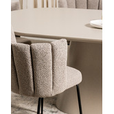 Keys Road Designs Bannon Boucle Dining Chairs