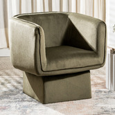 Keys Road Designs Mikhail Swivel Accent Chair