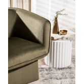 Keys Road Designs Mikhail Swivel Accent Chair