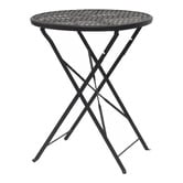 Keys Road Designs Raven Round Foldable Outdoor Dining Table