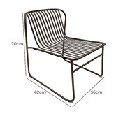 Keys Road Designs Swan Outdoor Lounge Chair