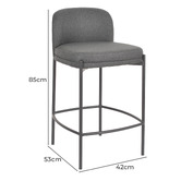 Keys Road Designs 67cm Irish Upholstered Counter Stool