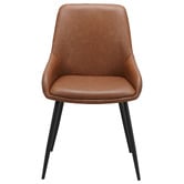 Keys Road Designs Alexa Faux Leather Dining Chairs