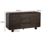 Keys Road Designs Chalmes Sideboard Buffet