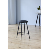 Keys Road Designs 66cm Bjorn Faux Leather Bar Stools