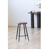 Keys Road Designs 66cm Bjorn Faux Leather Bar Stools