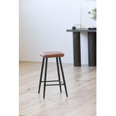 Keys Road Designs 66cm Bjorn Faux Leather Bar Stools