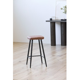Keys Road Designs 66cm Bjorn Faux Leather Bar Stools