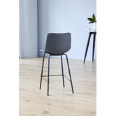 Keys Road Designs 66cm Drustan Faux Leather Bar Stools
