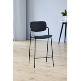 Keys Road Designs 66cm Polarvide Faux Leather Bar Stools