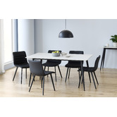 Keys Road Designs Alley Ceramic Dining Table