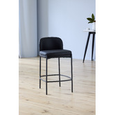 Keys Road Designs 67cm Irish Faux Leather Counter Stool