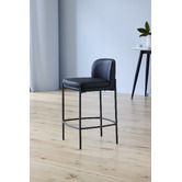 Keys Road Designs 67cm Irish Faux Leather Counter Stool
