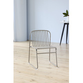 Keys Road Designs Swan Curved Outdoor Dining Chairs