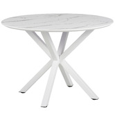 Keys Road Designs White Tallulah Dining Table