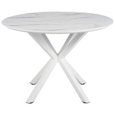 Keys Road Designs White Tallulah Dining Table